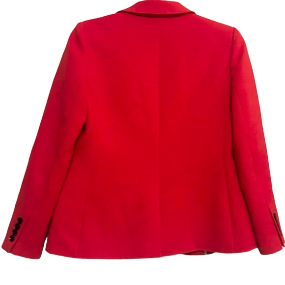 HOBBS London Suki One Button Blazer in Flame Red - Picture 7 of 13